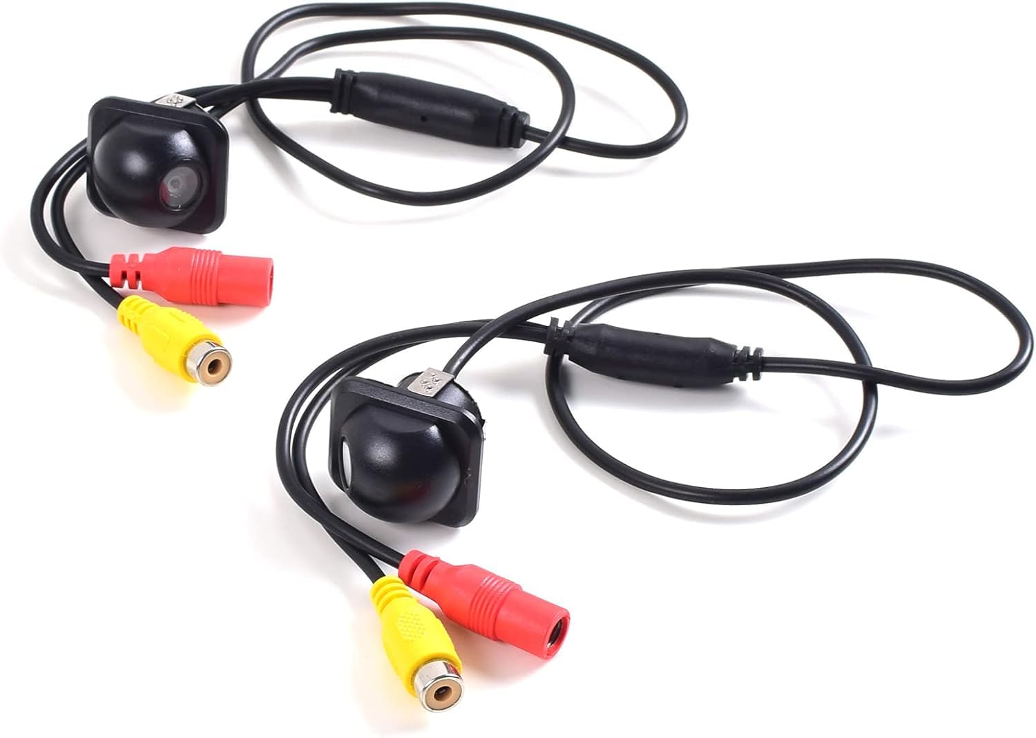 EKYLIN Pair Car Auto 20mm Hole Drilling Side View Camera Side